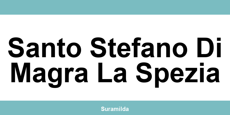 Telefono diretto della sede SDA di Santo Stefano Di Magra La Spezia