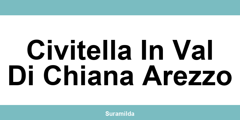 Telefono diretto della sede SDA di Civitella In Val Di Chiana Arezzo