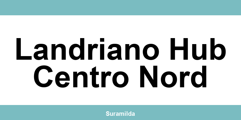 Telefono diretto della sede SDA di Landriano Hub Centro Nord