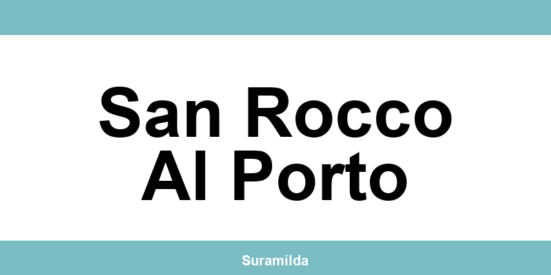Telefono diretto della sede SDA di San Rocco Al Porto